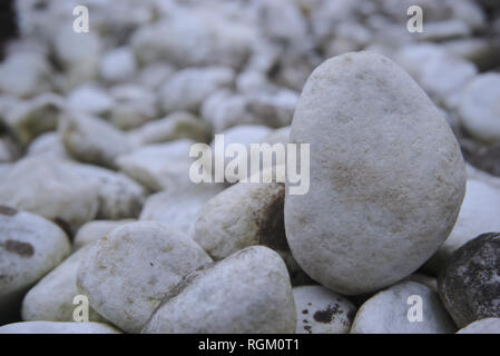 many white stones Stock Photo