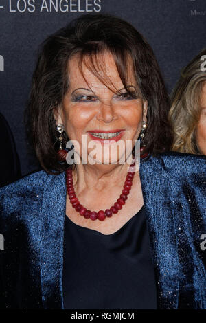 Los Angeles, USA. 30th Jan, 2019. Claudia Cardinale at The 4th Annual Filming Italy Film Festival held at the Italian Cultural Institute, Los Angeles, CA, January 30, 2019. Photo Credit: Joseph Martinez/PictureLux Credit: PictureLux/The Hollywood Archive/Alamy Live News Stock Photo