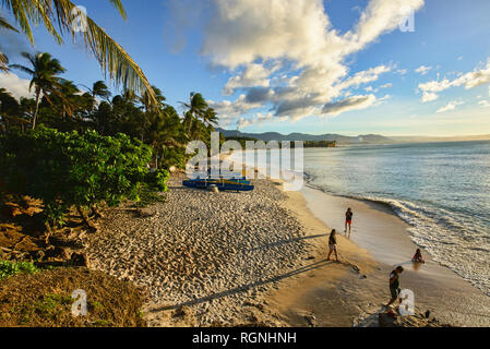 Beautiful Saud Beach, Pagudpud, Ilocos Norte, Philippines Stock Photo