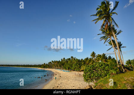 Beautiful Saud Beach, Pagudpud, Ilocos Norte, Philippines Stock Photo