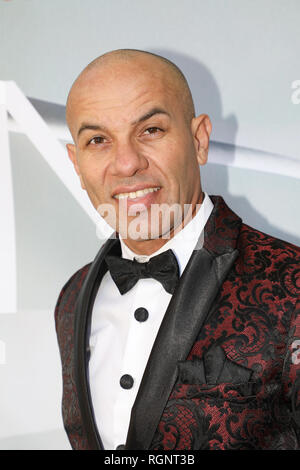 'Unleeshed' Holiday Benefit Gala for Divine Homeless Project held at The Wattles Mansion  Featuring: Javier Cazares Where: Los Angeles, California, United States When: 29 Dec 2018 Credit: Sheri Determan/WENN.com Stock Photo