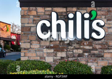 Chili's Grill & Bar in Loganville, Georgia. (USA) Stock Photo