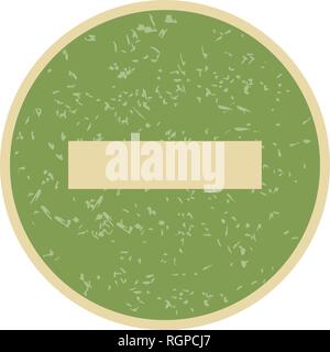 Minus Vector Icon Sign Icon Vector Illustration For Personal And Commercial Use... Clean Look Trendy Icon... Stock Vector