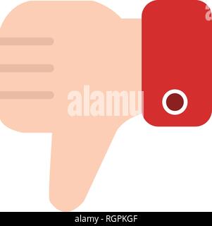 Dislike Vector Icon Sign Icon Vector Illustration For Personal And Commercial Use... Clean Look Trendy Icon... Stock Vector