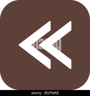 Previous Vector Icon Sign Icon Vector Illustration For Personal And Commercial Use... Clean Look Trendy Icon... Stock Vector