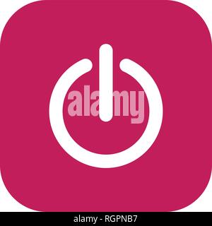 Shutdown Vector Icon Sign Icon Vector Illustration For Personal And Commercial Use... Clean Look Trendy Icon... Stock Vector