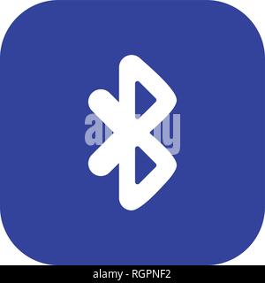 Bluetooth Vector Icon Stock Vector