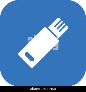 Usb Vector Icon Sign Icon Vector Illustration For Personal And Commercial Use... Clean Look Trendy Icon... Stock Vector