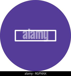 Minus Vector Icon Sign Icon Vector Illustration For Personal And Commercial Use... Clean Look Trendy Icon... Stock Vector