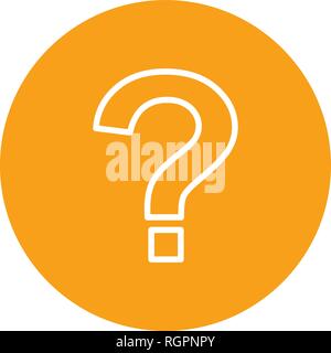 Question Mark Vector Icon Sign Icon Vector Illustration For Personal And Commercial Use... Clean Look Trendy Icon... Stock Vector