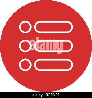 List Vector Icon Sign Icon Vector Illustration For Personal And Commercial Use... Clean Look Trendy Icon... Stock Vector
