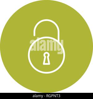 Unlock Vector Icon Sign Icon Vector Illustration For Personal And Commercial Use... Clean Look Trendy Icon... Stock Vector
