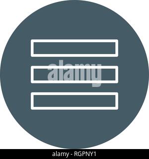 Menu Vector Icon Sign Icon Vector Illustration For Personal And Commercial Use... Clean Look Trendy Icon... Stock Vector