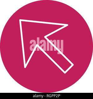 Cursor Vector Icon Sign Icon Vector Illustration For Personal And Commercial Use... Clean Look Trendy Icon... Stock Vector