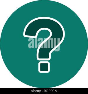 Question Mark Vector Icon Sign Icon Vector Illustration For Personal And Commercial Use... Clean Look Trendy Icon... Stock Vector