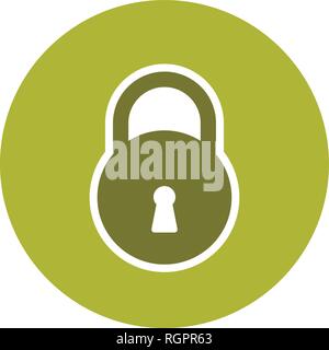 Lock Vector Icon Sign Icon Vector Illustration For Personal And Commercial Use... Clean Look Trendy Icon... Stock Vector