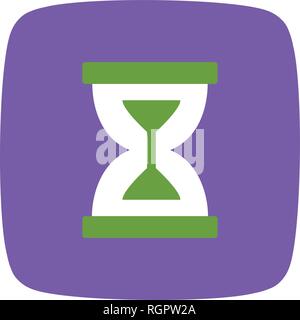 Hourglass Vector Icon Sign Icon Vector Illustration For Personal And Commercial Use... Clean Look Trendy Icon... Stock Vector