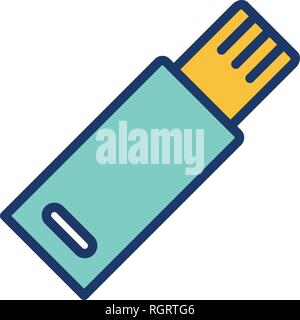 Usb Vector Icon Sign Icon Vector Illustration For Personal And Commercial Use... Clean Look Trendy Icon... Stock Vector
