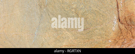 Natural stone background texture, grey, beige color, banner, detail Stock Photo