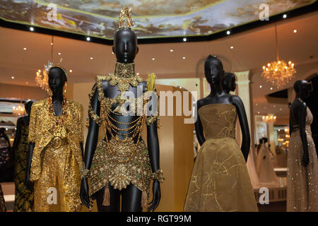 Christian Dior Designer of Dreams exhibition opens at the Victoria and Albert Museum on 2 February featuring works by designers Christian Dior Ra Stock Photo Alamy