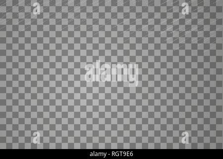 Vector illustration rain isolated on a transparent background Stock Vector