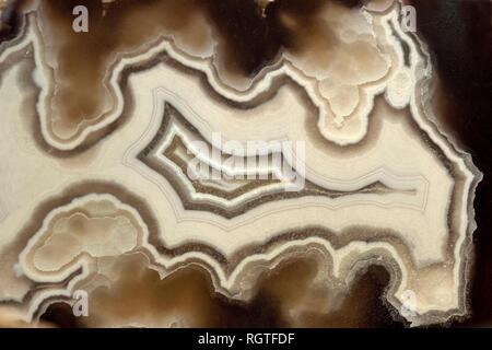 Brown and beige agate background Stock Photo