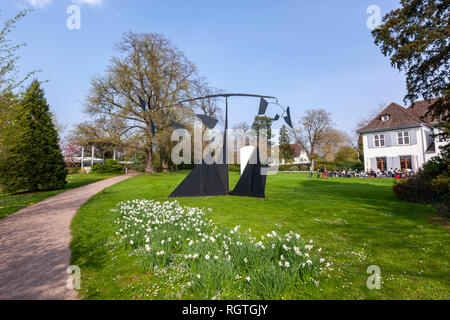 The Tree sculpture by Alexander Calder in Beyeler Foundation, Riehen, Switzerland Stock Photo