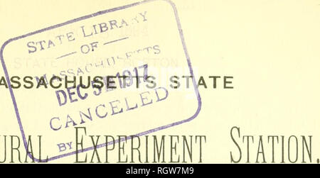 . Bulletin - Amherst Agricultural Experiment Station, University of Massachusetts. Agriculture. MA^ Agricultur. BULj-iETiisr iisro. SI. MARCH, 1894. I. General Discussion on Commercial Fertilizers. II. Analyses of Fodder Articles. 1. GENERAL DISCUSSION ON COMMERCIAL FER- TILIZERS. As the season for field work on the farm is at hand a few sugges- tions are offered for the consideration of farmers. To select judiciously from among the great variety of commercial fertilizers and manurial substances offered for patronage requires a fair knowledge regarding the general physical and chemical conditi Stock Photo