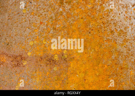 Rusty Metal Plate. Stock Photo