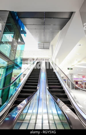 Johannesburg, South Africa - July 05 2011: Inside Interior of Alberton City Mall in Johannesburg Stock Photo