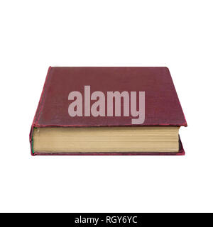 Book vintage isolated on white background Stock Photo
