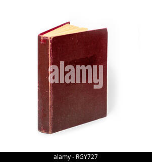 Book vintage isolated on white background Stock Photo