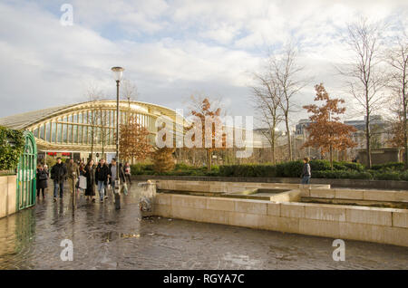 Le Canopee from les Halles shopping mall. Paris, January 27th, 2019 Stock Photo