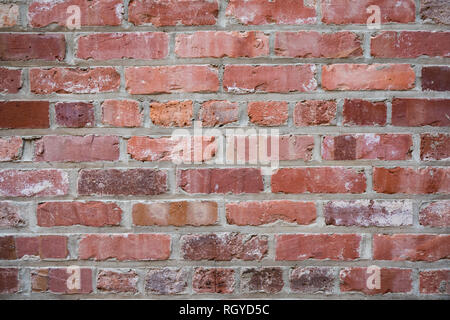 A grunge brick wall for a textured background. Stock Photo
