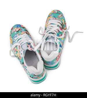Woman shoes isolated on the white background Stock Photo - Alamy