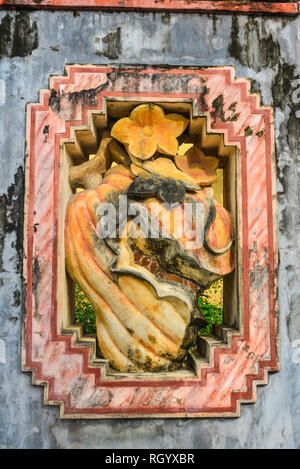 Details of Mother Temple (Chua Ba Mu) in Hoi An, Vietnam. Stock Photo