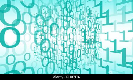 Cyber security big data algorithm machine learning cyberspace Stock Vector