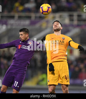 Fiorentinas Kevin Mirallas L Celebrates After Editorial Stock Photo - Stock  Image