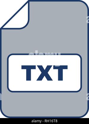 TXT Vector Icon Sign Icon Vector Illustration For Personal And Commercial Use... Clean Look Trendy Icon... Stock Vector
