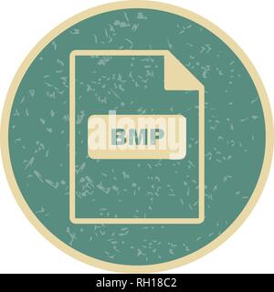 BMP Vector Icon Sign Icon Vector Illustration For Personal And Commercial Use... Clean Look Trendy Icon... Stock Vector