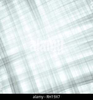 grey and green watercolor warped checkered plaid background pattern, vector illustration Stock Vector