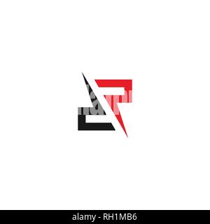 Letter dp dr graphic logo template. business logo design. Stock Vector