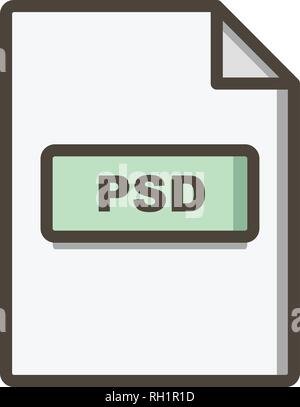 PSD Vector Icon Sign Icon Vector Illustration For Personal And Commercial Use... Clean Look Trendy Icon... Stock Vector