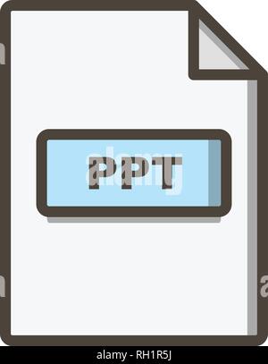 PPT Vector Icon Sign Icon Vector Illustration For Personal And Commercial Use... Clean Look Trendy Icon... Stock Vector