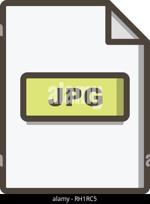 JPG Vector Icon Sign Icon Vector Illustration For Personal And Commercial Use... Clean Look Trendy Icon... Stock Vector