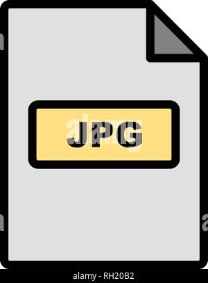 JPG Vector Icon Sign Icon Vector Illustration For Personal And Commercial Use... Clean Look Trendy Icon... Stock Vector