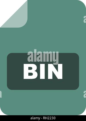 BIN Vector Icon Sign Icon Vector Illustration For Personal And Commercial Use... Clean Look Trendy Icon... Stock Vector