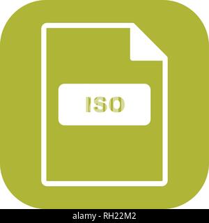 ISO Vector Icon Sign Icon Vector Illustration For Personal And Commercial Use... Clean Look Trendy Icon... Stock Vector