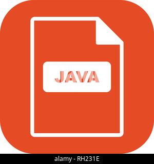 JAVA Vector Icon Sign Icon Vector Illustration For Personal And Commercial Use... Clean Look Trendy Icon... Stock Vector