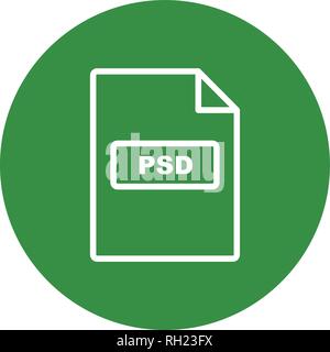 PSD Vector Icon Sign Icon Vector Illustration For Personal And Commercial Use... Clean Look Trendy Icon... Stock Vector